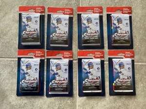 LOT OF 8 Brand New Sealed 2019 Topps Chrome Pack Tatis? Guerrero Rookie RC? - Bild 1 von 1