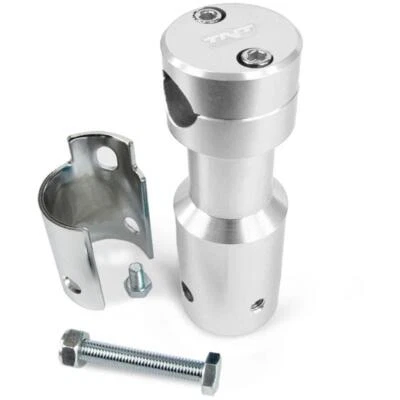 SUPPORTO MANUBRIO TNT ARGENTO FOR PEUGEOT 50 SPEEDFIGHT AIR 2 2000-2008 - Immagine 1 di 4