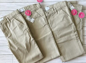 The Childrens Place Girls Size 10 Uniform Stretch Skinny Chino Pants-4 Pack NWT - Picture 1 of 4