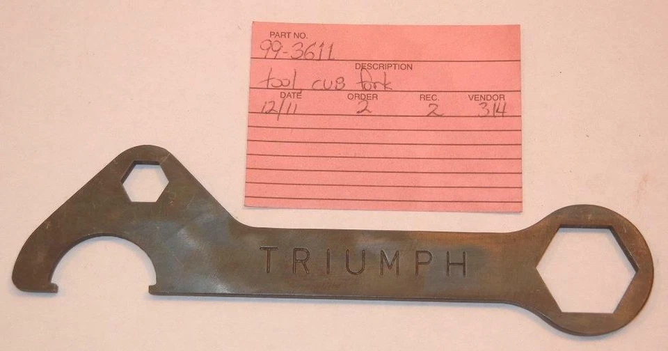 HERRAMIENTA HORQUILLA TRIUMPH EARLY TIGER CUB T15 T20 200 réplica alta calidad 99-3611 Foto 1 de 1