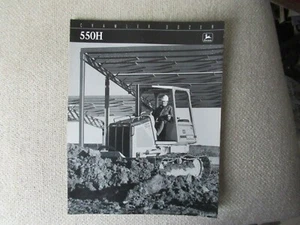 1993 John Deere 550H Crawler Dozer brochure - Picture 1 of 4