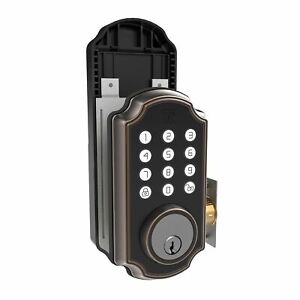 Turbolock TL116 Smart Lock Door Keyless Keypad & Voice Prompt Digital Deadbolt