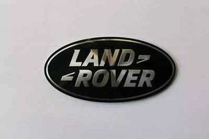 Genuine Land Rover Grill Badge Emblem Green 86x42mm - Picture 1 of 4