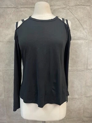 Blusa Hot Kiss Feminina Preta Ombro Aberto Tamanho 1X - Imagem 1 de 4