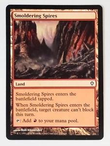 X 1 Worldwake Smoldering Spires LP Magic The Gathering MTG - Picture 1 of 1