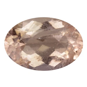 3.15 Ct Impressive Perfect Oval 11.6 x 8.1 MM Pink Brazil Natural Morganite - Picture 1 of 5