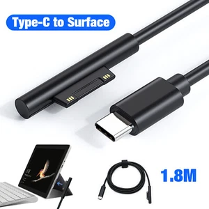 45W Surface Connection to USB C Charging Cable Adapter for Microsoft Pro Surface - Picture 1 of 11