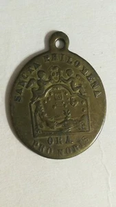Medaglia Devozionale Santa Filomena Corpus Mugnani Quiescit Sancta Philomena - Foto 1 di 2