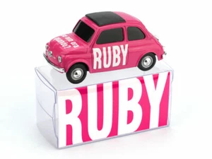 Fiat 500 Ruby ''Se Non Ora Quando?'' 2011 1:43 Model BRUMM - Picture 1 of 1
