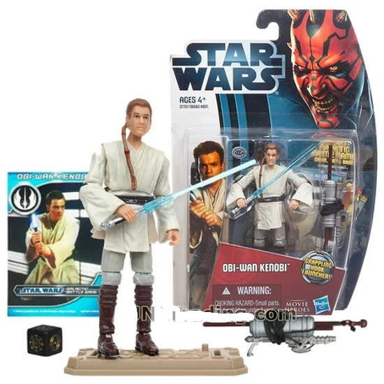 Figurita De Star Wars Hasbro Movie Heroes Obi-Wan Kenobi NUEVA En Blister - Imagen 1 de 1