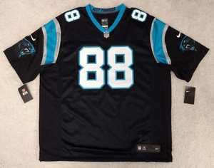Camiseta Carolina Panthers #88 GREG OLSEN Limited 3XL NUEVA CON ETIQUETAS Nike COSIDA Negra - Imagen 1 de 8