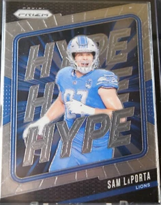 Sam LaPorta 2024 Prizm Hype #14 Detroit Lions - Picture 1 of 3