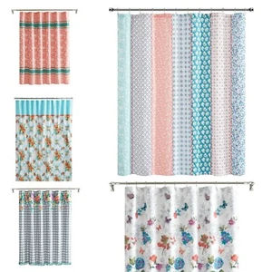 The Pioneer Woman 72" Fabric Shower Curtains - Picture 1 of 10