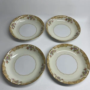 Noritake M Blumenmuster Obst Suppe Schüssel 7,25" 4er Set Japan Fine China - Bild 1 von 7