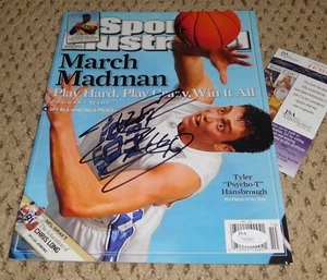 TYLER HANSBROUGH SIGNED SPORTS ILLUSTRATED SI JSA NORTH CAROLINA BASKETBALL UNC - Picture 1 of 1