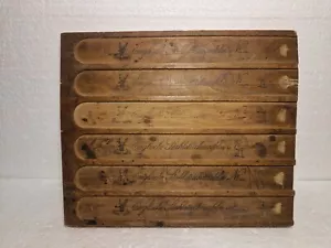 ANTIKES DISPLAY HIRSCH ENGLISCHE STRICKNADELN STAHL GERMANY - Bild 1 von 16
