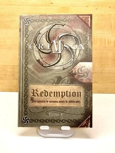CRIMSON: REDEMPTION- TOME 4 PAPERBACK CLIFFHANGER/DC COMICS WILDSTORM - Foto 1 di 10