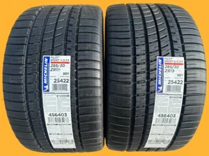 Set of 2 BRAND NEW 285/30ZR19 Michelin Pilot Sport A/S3+ All Season 3 Plus Tires - Picture 1 of 13