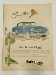 Vintage Dodge vehicle ad, post world war II - Picture 1 of 1