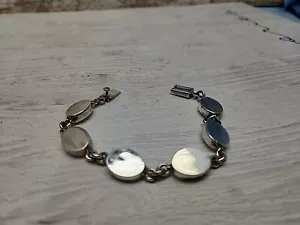 Vintage Solid Sterling Silver Braclet - Picture 1 of 6
