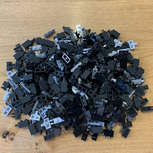 315 LEGO TOTALMENTE NUEVO 2X1 PIEZAS MODIFICADAS CON SOPORTE perno Star Wars gris y negro - Imagen 1 de 3