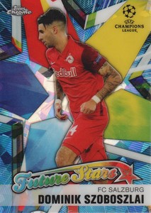 2020-21 Topps Chrome Sapphire UEFA CL Future Stars #FS-DS Dominik Szoboszlai