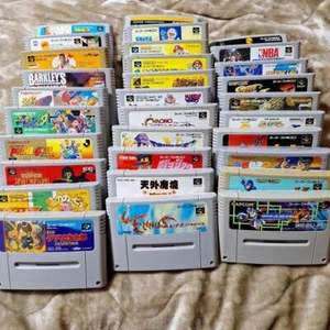 Super Famicom Software 31 teiliges Set Sammelmüll - Bild 1 von 1