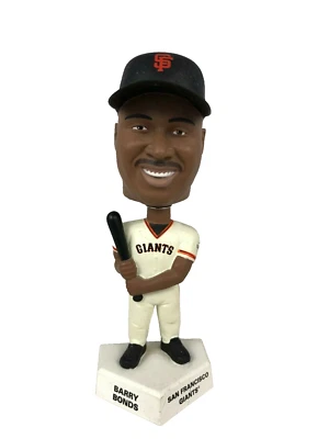 Bobblehead Barry Bonds San Francisco Giants de colección 2002 cubierta superior  Foto 1 de 2
