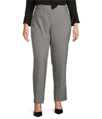 Investments the PARK AVE fit Stretch Straight Leg Women Pants - Image 1 of 4