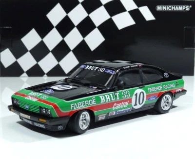 Ford Capri 3.0 #10 S Stuart 2 Platz Graham Oulton Park BSCC 1979 Minichamps 1:18 - Bild 1 von 4