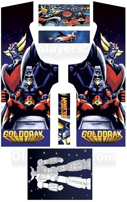 Stickers Goldorak Modele 3 borne d'arcade - Photo 1/2