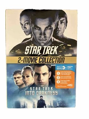 Star Trek 2 Movie Collection Star Trek Star Trek Into Darkness 2 DVD Set NEW! - Image 1 of 3