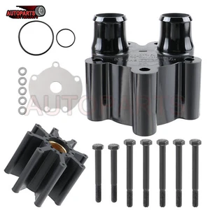 For Mercury Quicksilver MerCruiser 46-807151A14 Sea Water Pump Impeller Kit Body - Picture 1 of 13