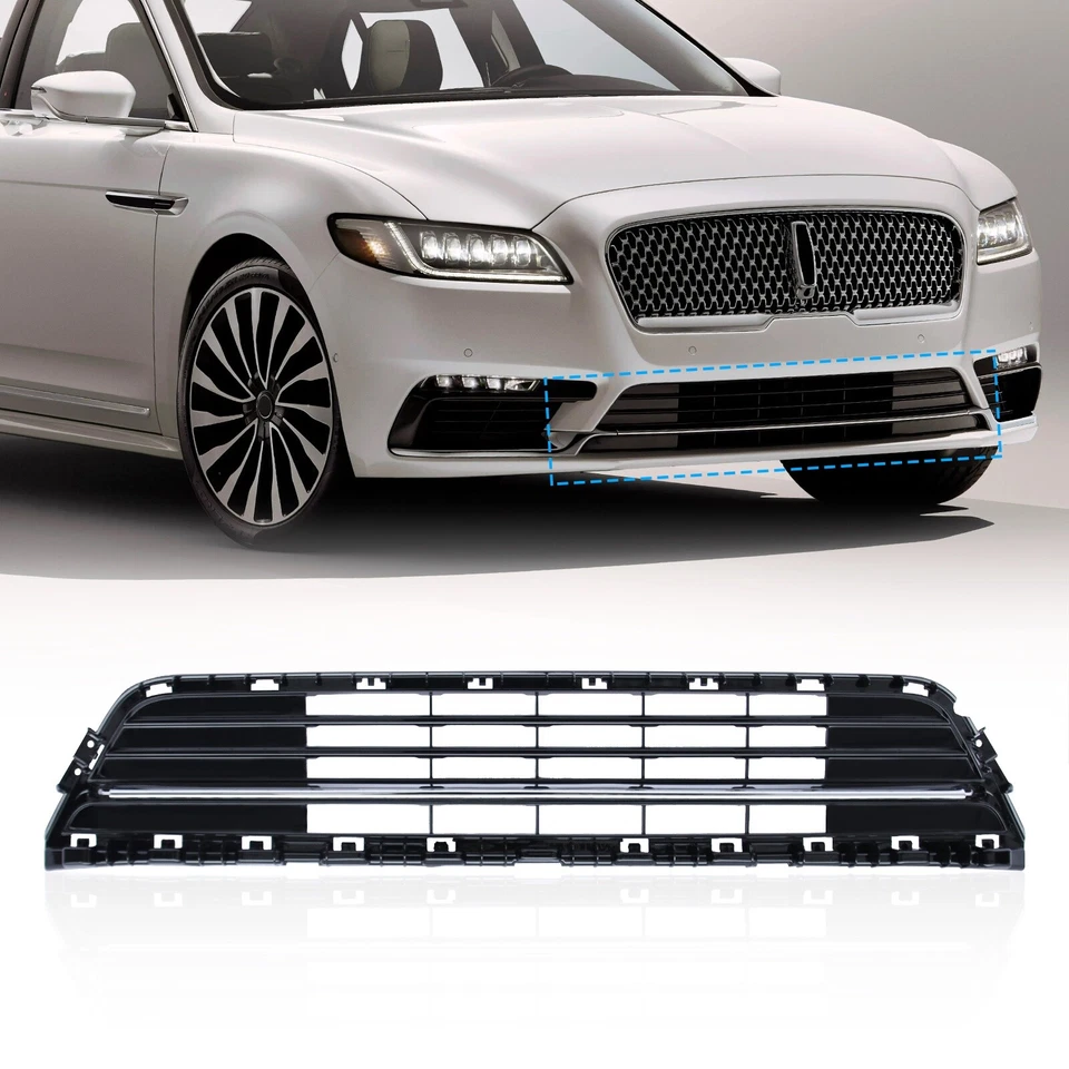 Parrilla de parachoques inferior delantera para Lincoln Continental 2017 2018 2019 2020 Foto 1 de 4