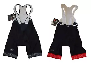 Pella Bib Shorts, Men's 2XL, Black or Red - Picture 1 of 4