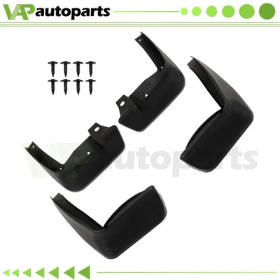 Fit for 2008-2012 Honda Accord Sedan Fender Front & Rear 4 Pcs Splash Guards Foto 1 de 4