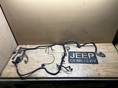 Жгут проводов для двигателя 87-90 Jeep Cherokee XJ MJ Renix 4,0 л механическая коробка передач - Изображение 1 из 4