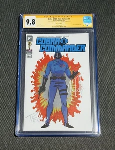 CGC 9.8 SS Duke #1 Ashcan NYCC 2023 Cobra Commander eBay Spot Foil Variant - Picture 1 of 5
