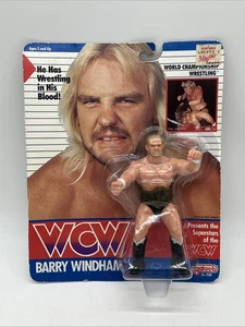 FIGURA DE ACCIÓN DE LUCHA LIBRE GALOOB BARRY WINDHAM SUPERSTARS OF THE WCW 1990 de colección - Imagen 1 de 9