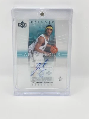 2005 Upper Deck Trilogy J.R. Smith Rookie Auto  - Image 1 of 4