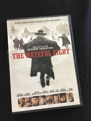 Quentin Tarantino's: The Hateful Eight - DVD 2015 Samuel L Jackson Kurt Russell - Image 1 of 3