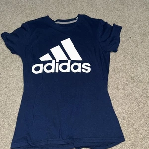 Adidas Shirt Men Size Small Navy Blue - Picture 1 of 1