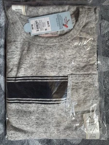 Camiseta de manga corta Cat & Jack para niños talla pequeña gris y azul - Imagen 1 de 1
