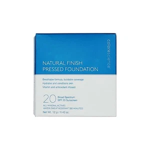 ColoreScience Natural Finish Pressed Foundation SPF20 12g Light Beige NIB - Picture 1 of 5