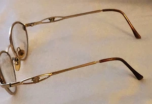 Vtg.Gianni Versace EyeGlasses Mod.G84 COL.030 51018 Dble Gold Plated 24 K-Medusa - Picture 1 of 9