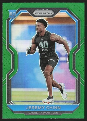 2020 Panini Prizm #367 Jeremy Chinn Prizm Green RC - Image 1 of 2