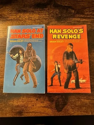 De colección Star Wars Han Solo At Stars’ End & Han Solo’s Revenge de Brian Daley Foto 1 de 4