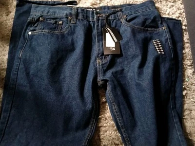 *NEW* MODA Jeans  Blue  Denim Jeans Men's 38X34  Relaxed Fit - Image 1 of 4