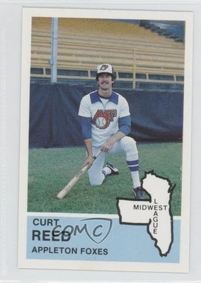 1982 Fritsch Midwest League Stars of Tomorrow Curtis Reed Curt Reed #74 - Image 1 of 2