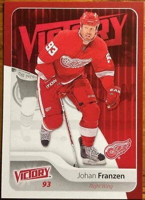 2011-12 Upper Deck Victory Red Johan Franzen #71 Detroit Red Wings - Image 1 of 2